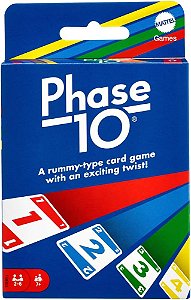 Jogo de Cartas Phase 10 Mattel W5800