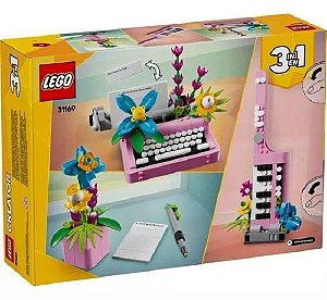 Lego Creator Máquina De Escrever Com Flores 31169