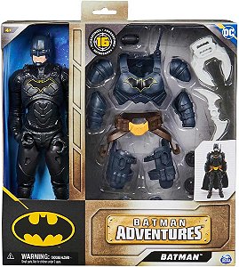 Boneco Batman Pack Armadura De Batalha Sunny 3377