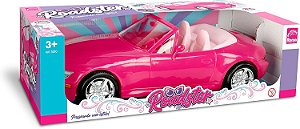 Carro Roadster Jensen Menina Rosa Roma 3010