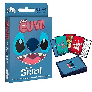 Jogo De Cartas Eu Vi! Stitch Disney Copag 34231