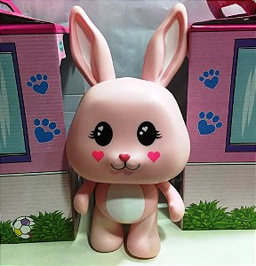 Pets da Barbie Coelho Rosa Pupee 1224