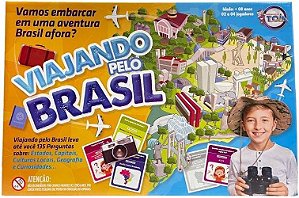 Jogo Viajando pelo Brasil Tóia 12191