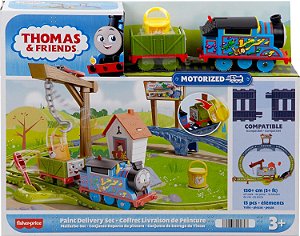 Thomas e seus amigos Pista com Trem Motorizado Mattel HTN34