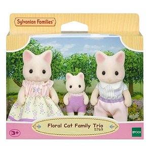 Sylvanian Families Conjunto Família Gatos Primavera Epoch 5769