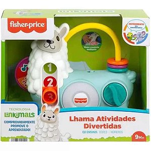 Fisher Price Linkimals Lhama Atividades Divertidas HNM91