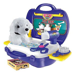 Brinquedo Maleta Workshop Jr Pet Shop Multikids BR772