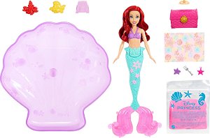 Boneca Ariel Aventuras na Piscina Disney Mattel HWB39