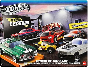 Kit Hot Wheels Legends Com 6 Veículos Mattel JBY78