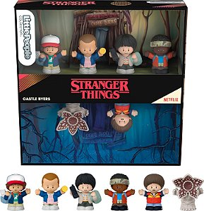 Little People Conjunto Stranger Things Castelo de Byers Mattel HTP36