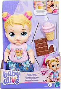 Baby Alive Guloseimas Mágicas Harper Hugs Hasbro G1449