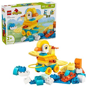 Lego Duplo Animais Sobre Rodas 3em1 10448