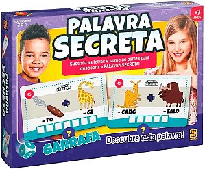 Jogo de Tabuleiro Palavra Secreta Grow 01800