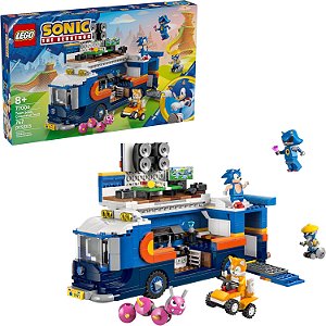 Lego Sonic Caminhão de Comando Team Sonic 77006