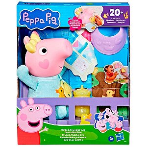 Peppa Pig Bebê Evie Colo e Soneca Interativa Hasbro G1637