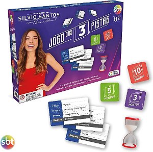Jogo Das 3 Pistas Pais e Filhos 793389-1