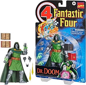 Boneco Marvel Vintage Collection Dr. Doom Hasbro E9627