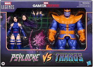 Marvel Legends Series Gamerverse Psylocke vs Thanos G0621