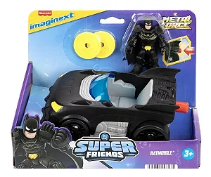 Imaginext Batmobile Friends DC Metal Force MATTEL JFJ68