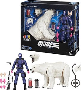 G.I. Joe Classified Series Snake Eyes e Urso Polar G0850