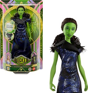 Boneca Wicked Elphaba Musical Colecionável Mattel JFM09