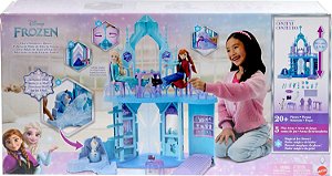 Castelo de Gelo Disney Frozen Elsa Olaf Mattel JGG41