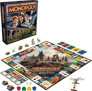 Jogo de Tabuleiro Monopoly Harry Potter Hasbro F9422