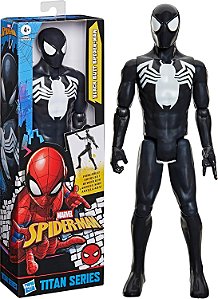 Boneco Marvel Homem-Aranha Titan Series Black Suit Hasbro G2860