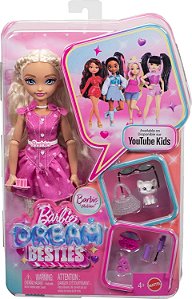 Boneca Barbie Dream Besties Malibu Vestido Rosa Mattel JKP50