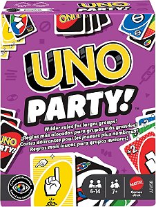 UNO Jogo de Cartas Party! Mattel JJV58