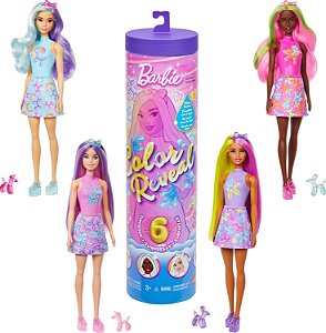 Barbie Color Reveal Balões de Animais Surpresa Mattel JFV58