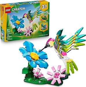 Lego Creator 3 em 1 Animais Selvagens: Beija-flor 31384