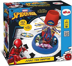 Jogo Tira Varetas Spider Man Elka 1350