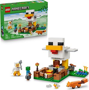 Lego Minecraft Fazenda de Galinhas Gamer 21585