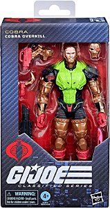 G.I. Joe Classified Series Cobra Overkill Hasbro G2281