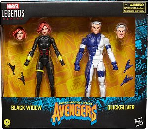 Marvel Legends Series Viúva Negra & Mercúrio Hasbro G2122