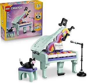 Lego Creator Decoração Musical de Piano com Gato 31392