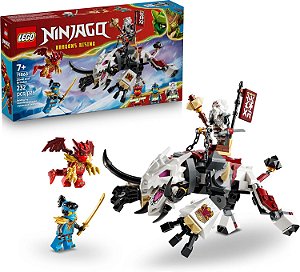 Lego Ninjago Zilvar e Grimtak, o Dragão Feral 71863