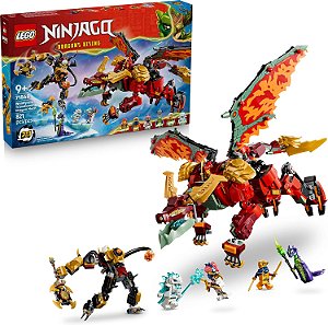 Lego Ninjago Meca Dragão Transformador da Wyldfyre 71868