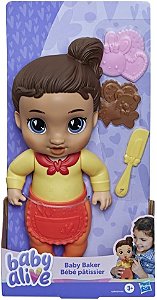 Baby Alive Bebê Confeiteira Gigi Giggles Hasbro G2984