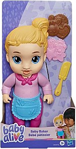 Boneca Baby Alive Bebê Confeiteira Hasbro G2983