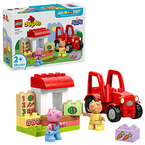 Lego Duplo Peppa Pig Trator e Mercado 10468