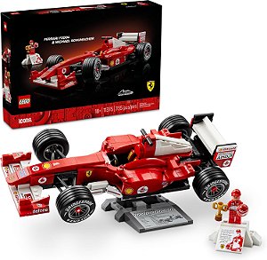 Lego Icons Ferrari F2004 e Michael Schumacher 11375