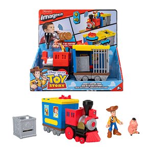 IMAGINEXT TOY STORY TREM VELHO OESTE DO WOODY  JLC38