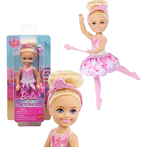 BONECA BARBIE FANTASY CHELSEA O QUEBRA NOZES SORT JMY99