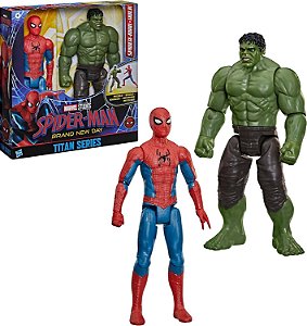 Marvel Spider-Man: Brand New Day Spider-Man e Hulk Hasbro G3589