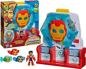 Marvel Homem de Ferro e seus Amigos Salão de Armaduras Hasbro G1261
