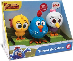 Brinquedo Turma da Galinha Pintadinha Elka 1346