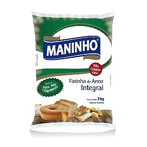 Farinha de Arroz Intregral Maninho Sem glúten