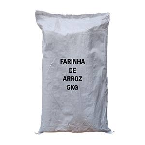 Farinha de Arroz Integral  - Embalagem de 5 Kg